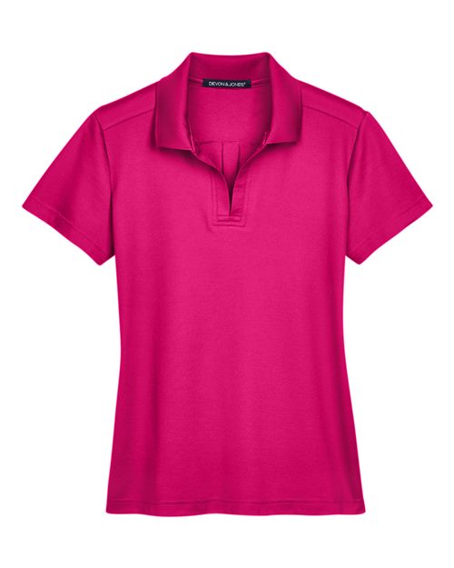 Devon & Jones Women's CrownLux Performance® Plaited Polo DG20W