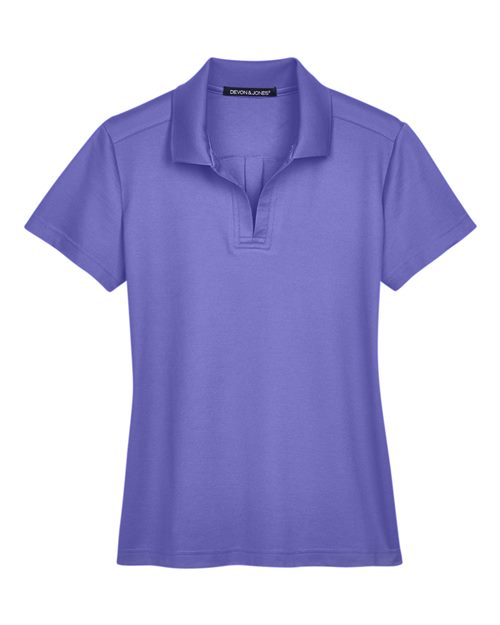 Devon & Jones Women's CrownLux Performance® Plaited Polo DG20W