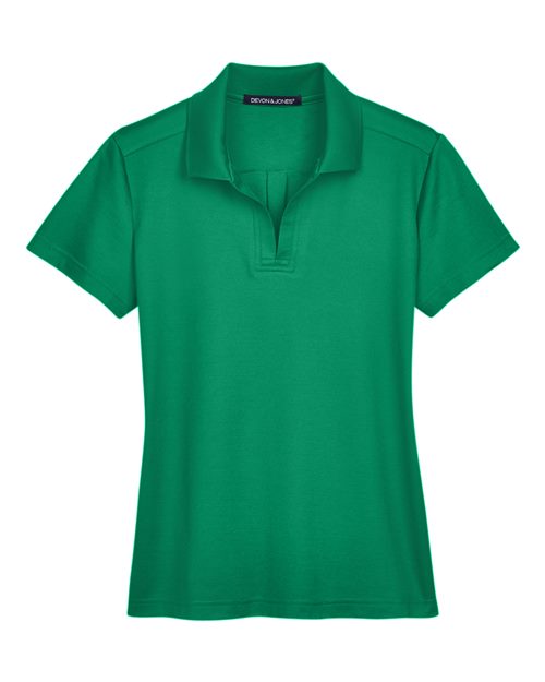 Devon & Jones Women's CrownLux Performance® Plaited Polo DG20W