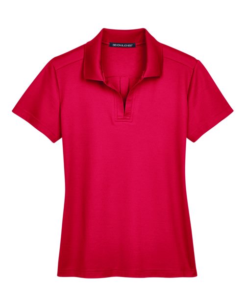 Devon & Jones Women's CrownLux Performance® Plaited Polo DG20W