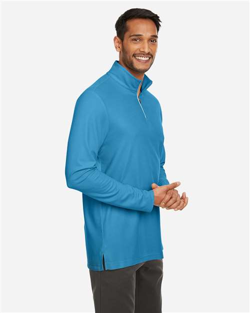 CORE365 Men's Fusion ChromaSoft™ Pique Quarter-Zip Pullover CE405