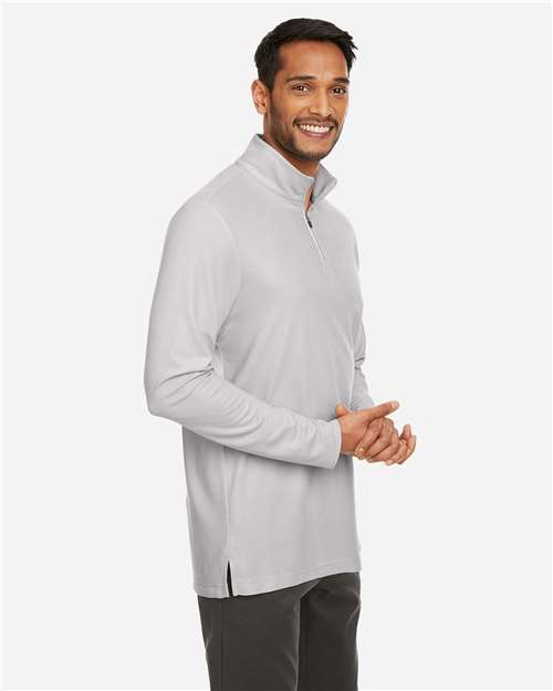 CORE365 Men's Fusion ChromaSoft™ Pique Quarter-Zip Pullover CE405
