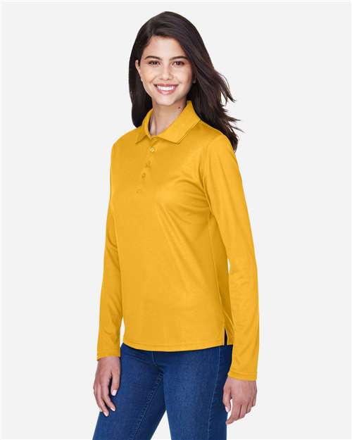 CORE365 Women's Pinnacle Performance Long Sleeve Piqué Polo 78192