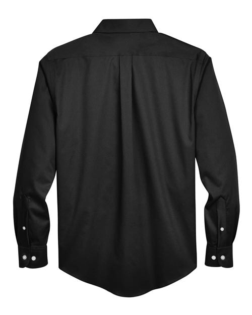 Devon & Jones Men's Crown Collection® Solid Stretch Twill Woven Dress Shirt DG530