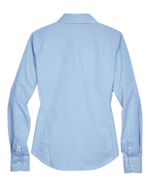 Devon & Jones Women's Crown Collection® Gingham Check Woven Dress Shirt D640W