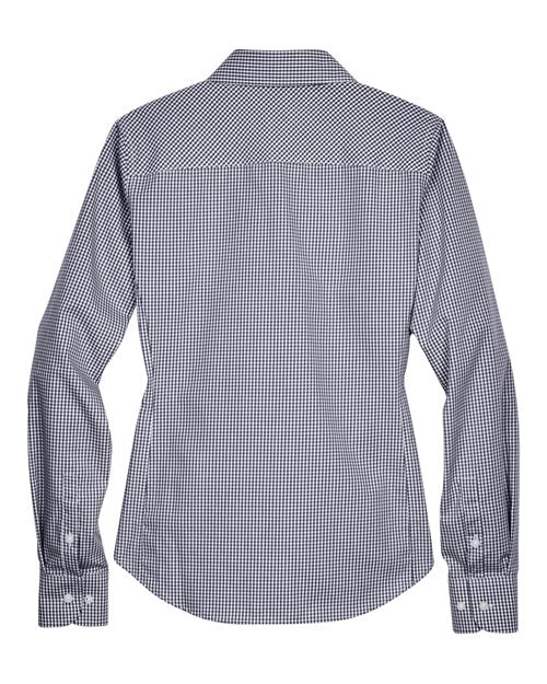 Devon & Jones Women's Crown Collection® Gingham Check Woven Dress Shirt D640W