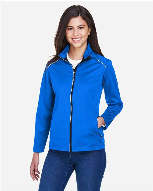 CORE365 Women's Techno Lite Three-Layer Knit Tech-Shell CE708W