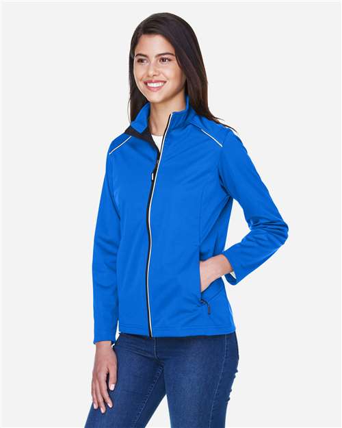 CORE365 Women's Techno Lite Three-Layer Knit Tech-Shell CE708W
