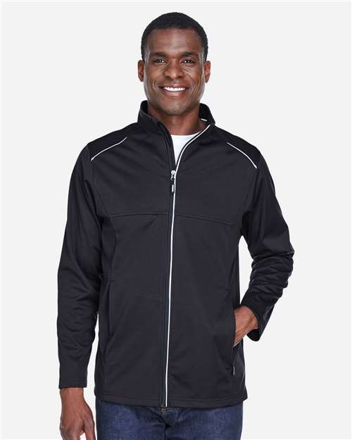 CORE365 Men's Techno Lite Three-Layer Knit Tech-Shell CE708
