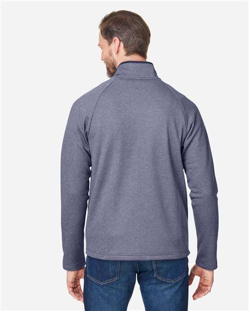 CORE365 Men's Venture Heathered Stripe Full-Zip Jacket CE72
