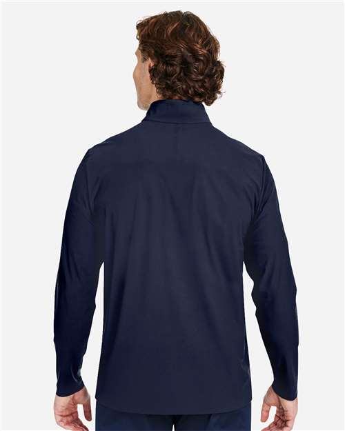 Devon & Jones Men's CrownLux Performance® Windsor Welded Quarter-Zip Pullover DG410