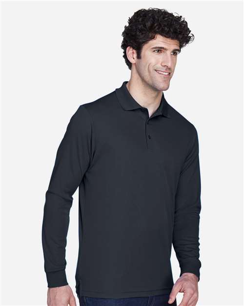 CORE365 Men's Tall Pinnacle Performance Long Sleeve Piqué Polo 88192T
