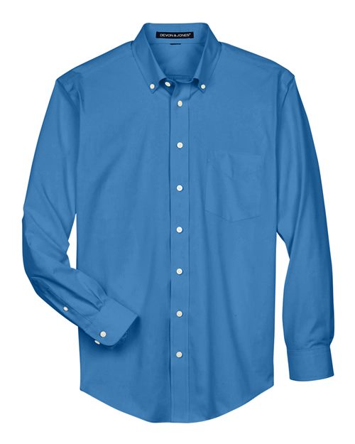 Devon & Jones Men's Crown Collection® Oxford Woven Dress Shirt D630