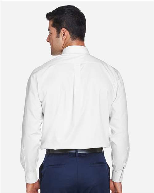 Devon & Jones Men's Crown Collection® Oxford Woven Dress Shirt D630