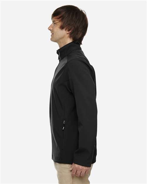 CORE365 Men's Tall Cruise Two-Layer Fleece Bonded Soft Shell Jacket 88184T