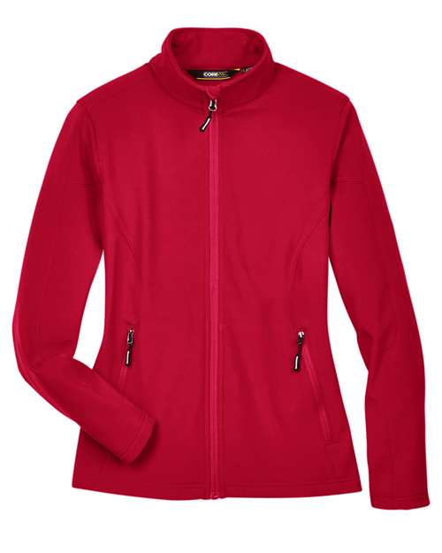 CORE365 Women's Cruise Two-Layer Fleece Bonded Soft Shell Jacket 78184