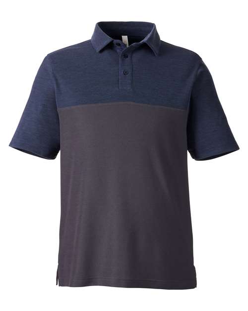 CORE365 Men's Fusion ChromaSoft™ Colorblock Polo CE112C