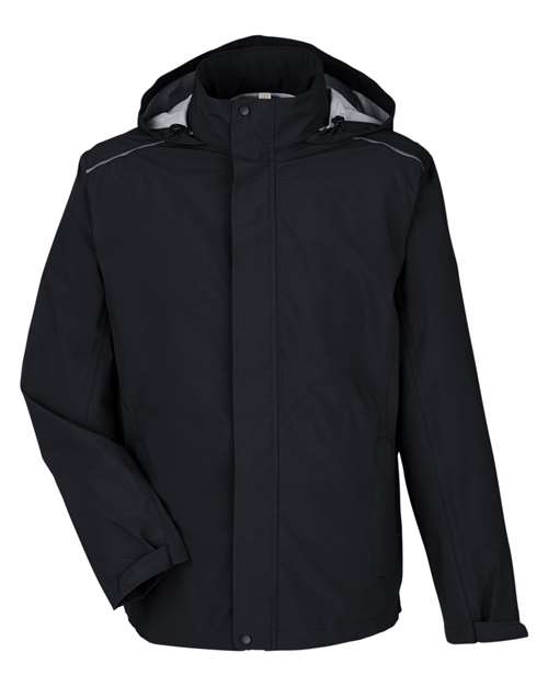 CORE365 Men's Barrier Packable Waterproof Rain Jacket CE712