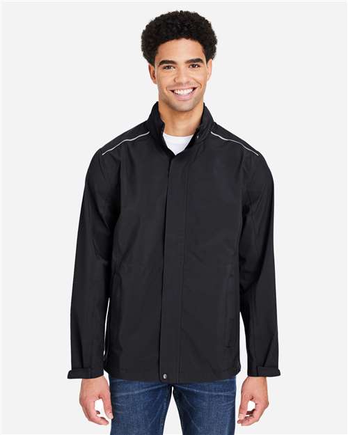 CORE365 Men's Barrier Packable Waterproof Rain Jacket CE712