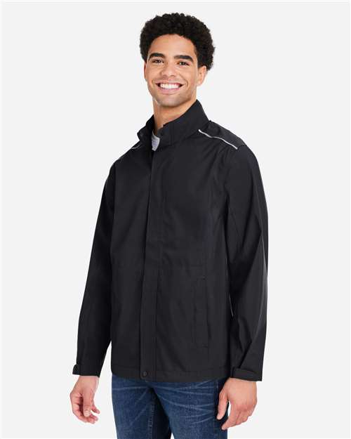 CORE365 Men's Barrier Packable Waterproof Rain Jacket CE712