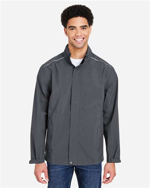 CORE365 Men's Barrier Packable Waterproof Rain Jacket CE712