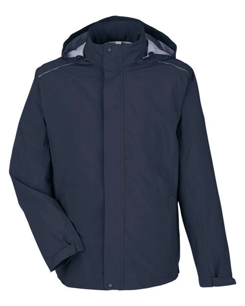 CORE365 Men's Barrier Packable Waterproof Rain Jacket CE712