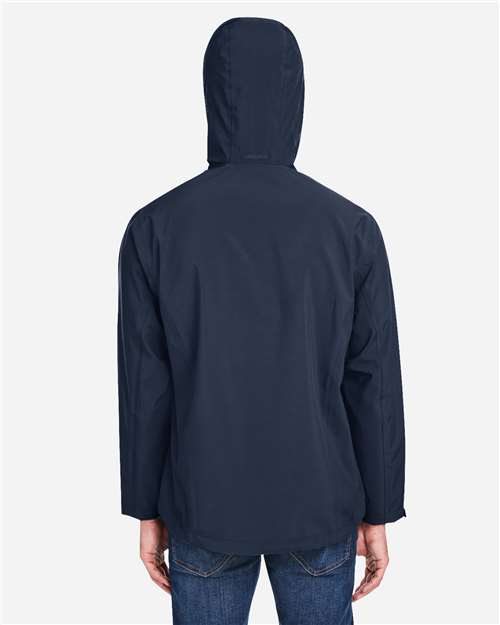 CORE365 Men's Barrier Packable Waterproof Rain Jacket CE712