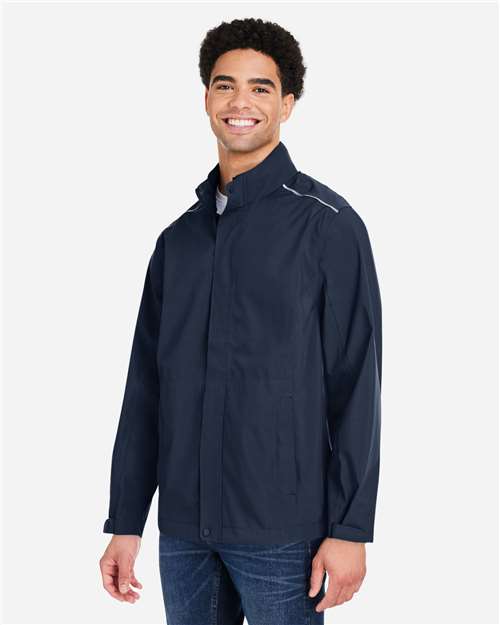 CORE365 Men's Barrier Packable Waterproof Rain Jacket CE712