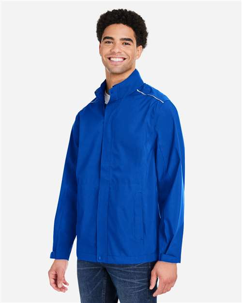 CORE365 Men's Barrier Packable Waterproof Rain Jacket CE712