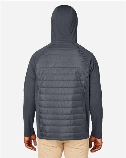 CORE365 Unisex Techno Lite Hybrid Hooded Jacket CE808