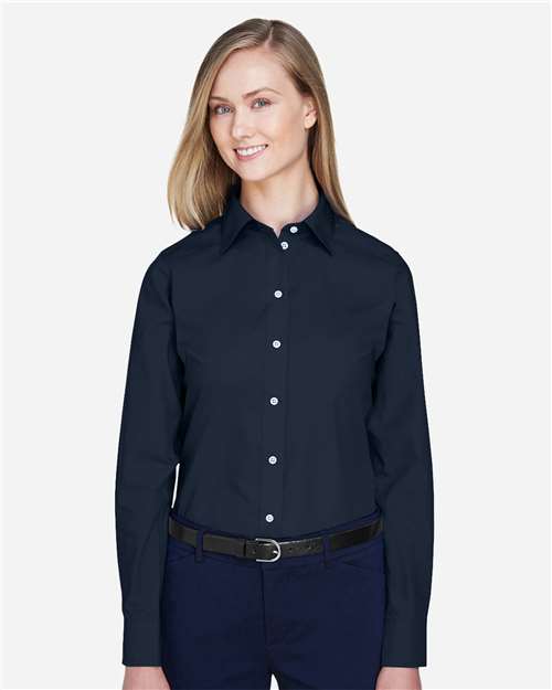 Devon & Jones Women's Crown Collection® Broadcloth Woven Dress Shirt D620W