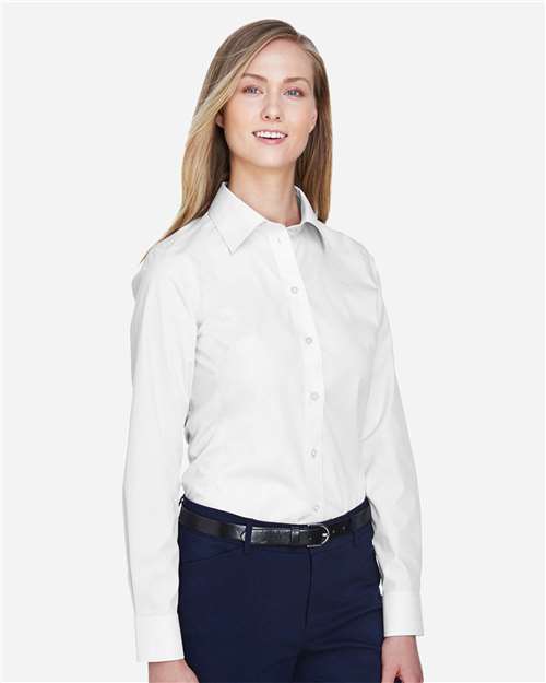 Devon & Jones Women's Crown Collection® Broadcloth Woven Dress Shirt D620W