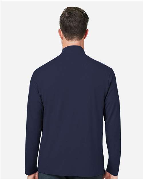 Devon & Jones Men's Raleigh Stretch Quarter-Zip Pullover DG425
