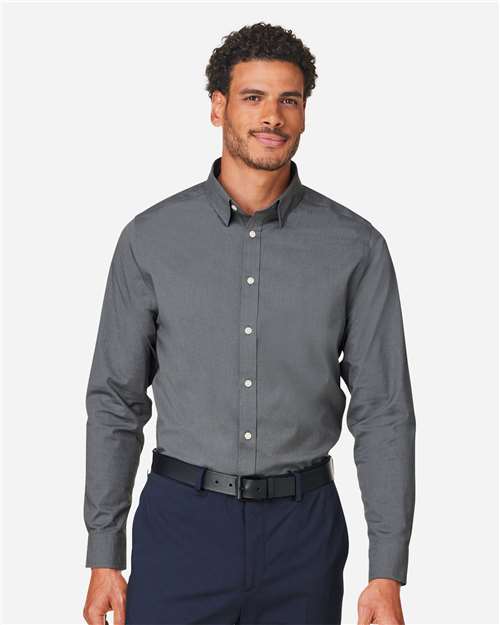 Devon & Jones Men's CrownLux Performance® Spencer Poplin Dress Shirt DG505