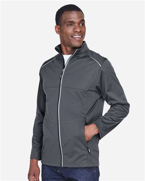 CORE365 Men's Tall Techno Lite Three-Layer Knit Tech-Shell CE708T