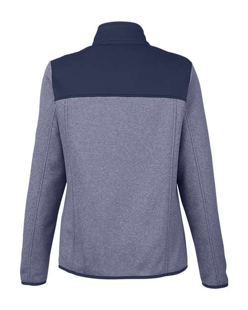 CORE365 Women's Venture Heathered Stripe Hybrid Jacket CE74W