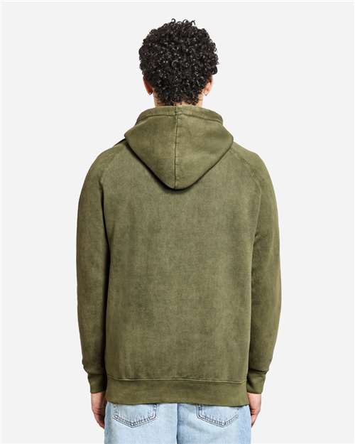 Lane Seven Unisex Vintage Raglan Hoodie Sweatshirt LST004