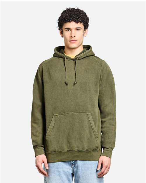 Lane Seven Unisex Vintage Raglan Hoodie Sweatshirt LST004