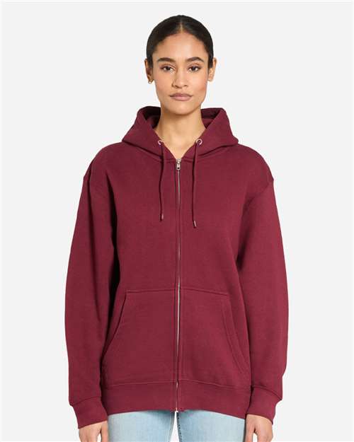 Lane Seven Unisex Premium Full-Zip Hoodie Sweatshirt LS14003