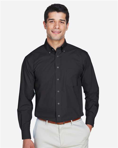 Devon & Jones Men's Tall Crown Collection® Broadcloth Woven Dress Shirt D620T