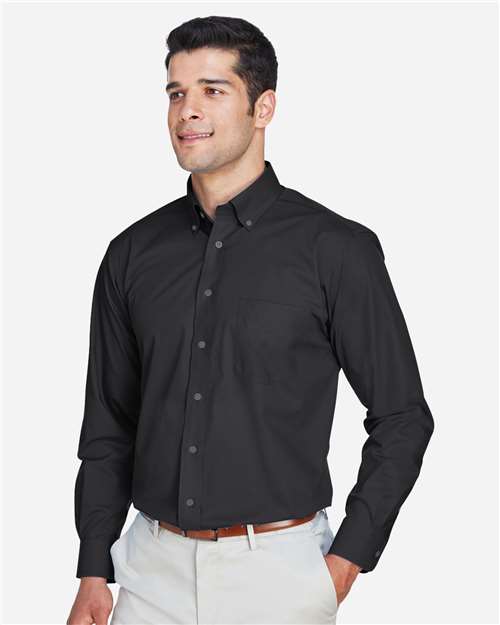 Devon & Jones Men's Tall Crown Collection® Broadcloth Woven Dress Shirt D620T