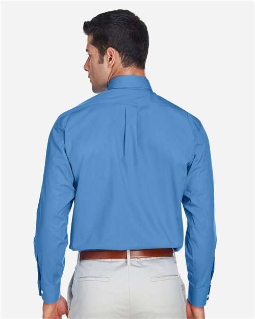 Devon & Jones Men's Tall Crown Collection® Broadcloth Woven Dress Shirt D620T
