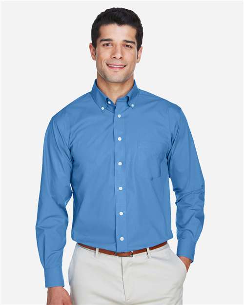 Devon & Jones Men's Tall Crown Collection® Broadcloth Woven Dress Shirt D620T