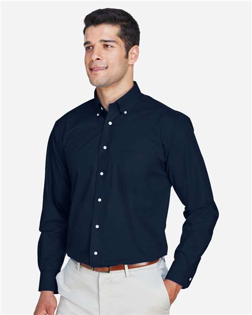 Devon & Jones Men's Tall Crown Collection® Broadcloth Woven Dress Shirt D620T