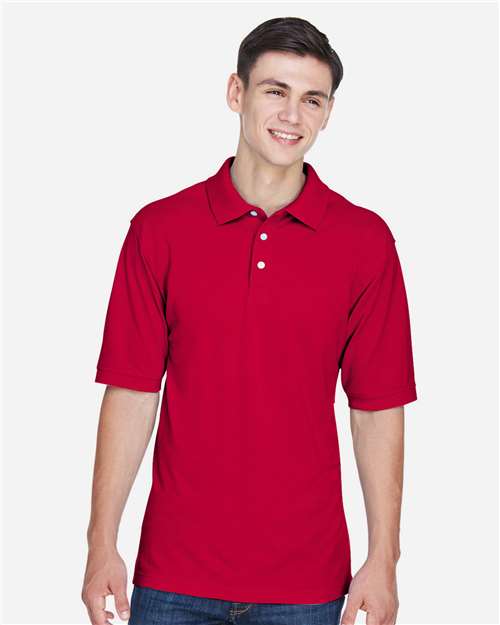 Harriton Men's Easy Blend™ Polo M265