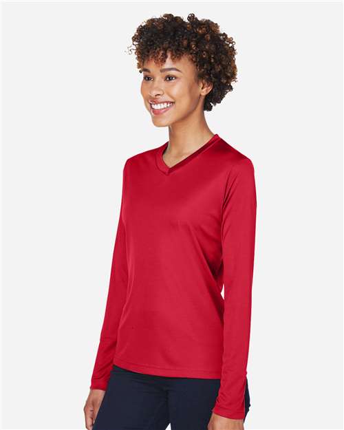 Team 365 Women's Zone Performance Long Sleeve T-Shirt TT11WL