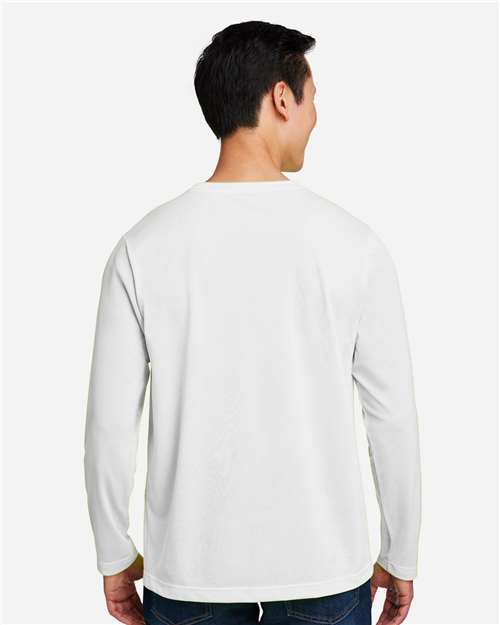 Harriton Unisex Charge Snag and Soil Protect Long Sleeve T-Shirt M118L