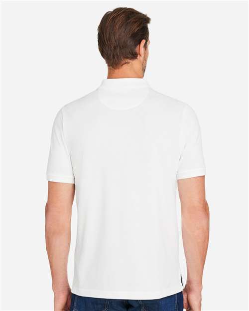 Harriton Men's Valiant Cotton Snag Protect Polo M205