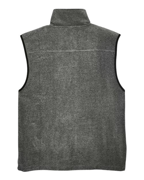 Harriton Unisex Fleece Full-Zip Vest M985