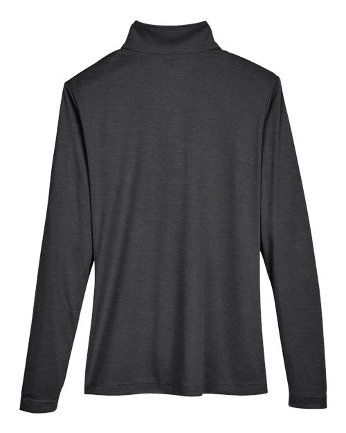 Team 365 Women's Zone Sonic Heather Performance Quarter-Zip Pullover TT31HW